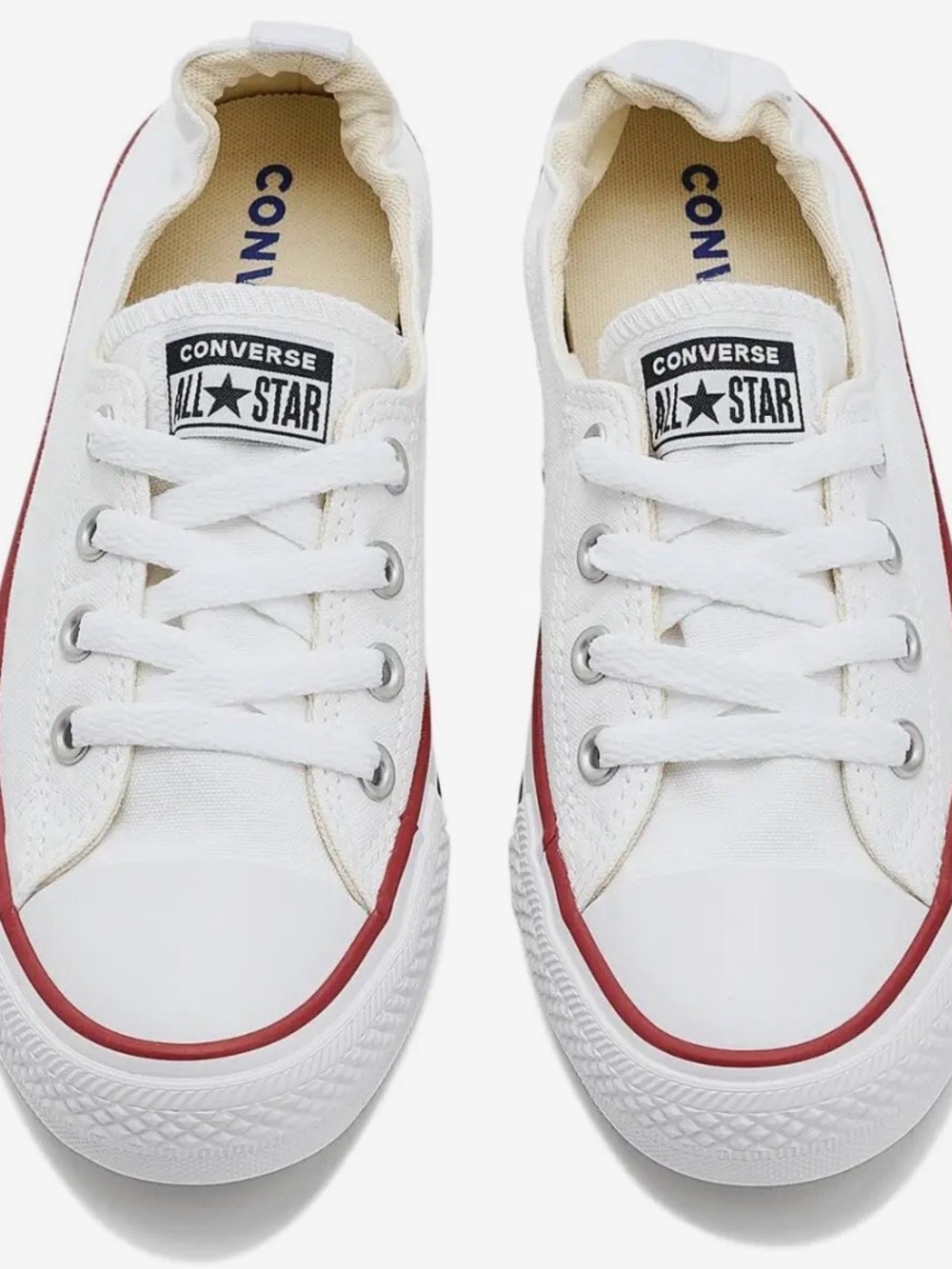 Converse All-Star Shoreline Slip-on White Canvas Sneakers